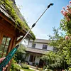 31 Inch Battery Powered Sprayer Wand Rechargeable Electric Sprayer Telescopic Wand with Hose 3 Mist Nozzles for Lawn and Garden