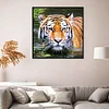 Diamond Painting-DIY Full Round Drill Tiger