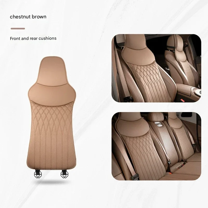All-Season Universal Nappa leather Seat Cushions