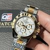 Rolex Cosmograph Daytona M116503-0001 Two Tone Yellow Gold & Steel with White Dial Super Clone