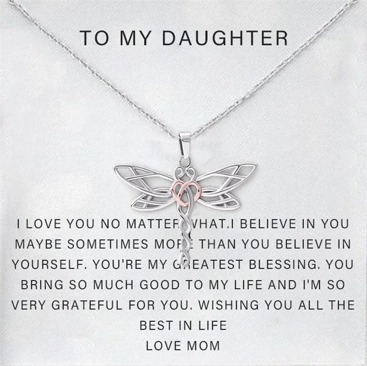 GIFT FOR DAUGHTER - DRAGONFLY NECKLACE