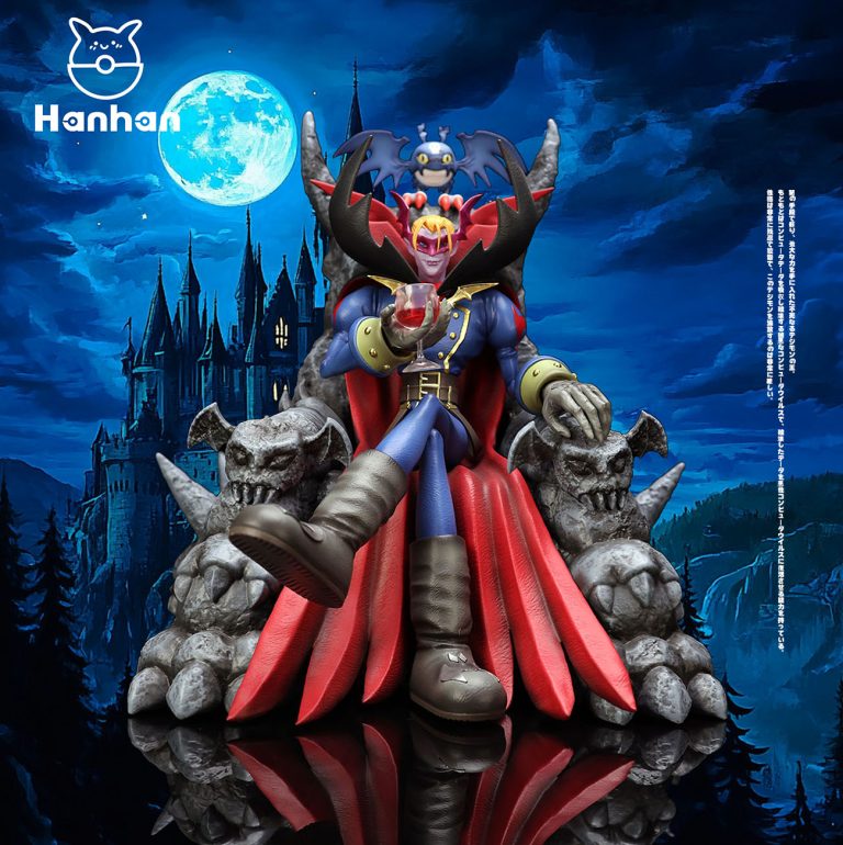 Han Han Studio - Digimon Throne Vamdemon & Pico Devimon Statue(GK)-
