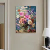Framed Daisy-Paint By Numbers Acrylic Painting 30*40Cm With Color Box 5Ml（18Colors）