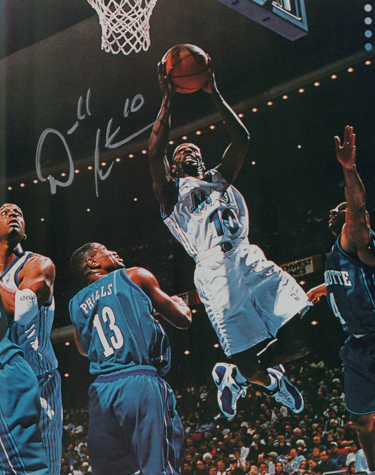 DARRELL ARMSTRONG signed Autographed ORLANDO MAGIC