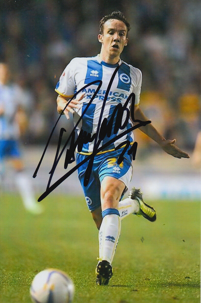 BRIGHTON HAND SIGNED DAVID LOPEZ 6X4 Photo Poster painting 3.