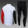Joyfball 2025/2026 Ajax Half-Pull Training Suit White Football Shirt 1:1 Thai Quality