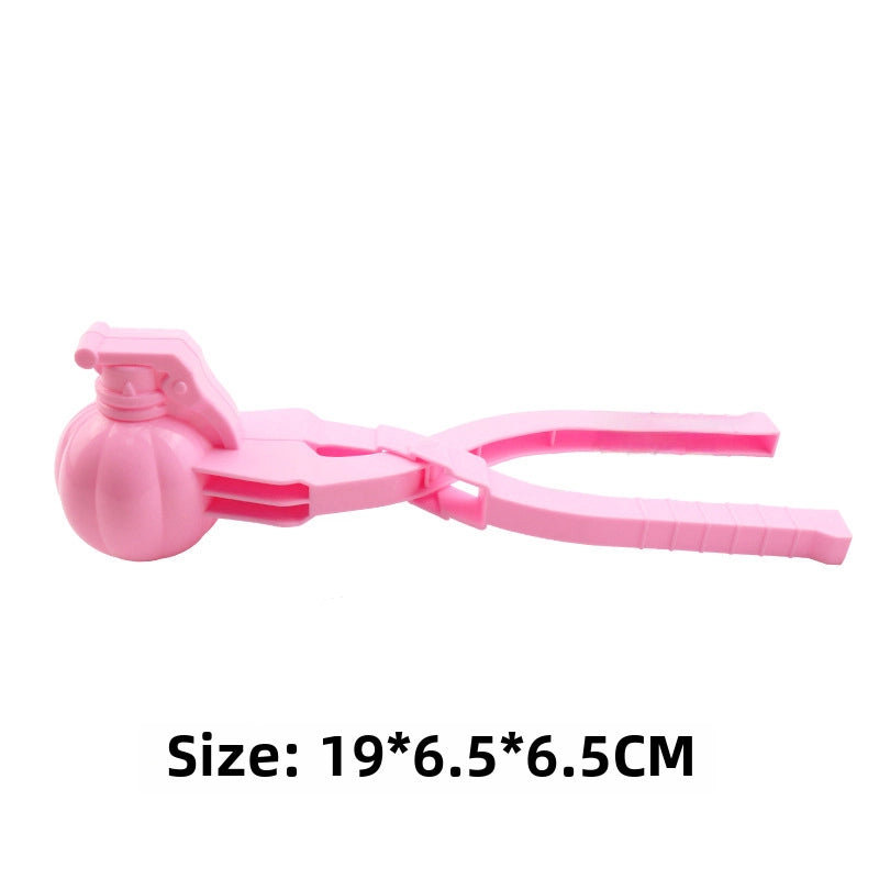 Children’s Winter Outdoor Toy Snow Clip Snowball Fight Artifact Snowflake Love Snowball Clip Play Snow Toy Sand Mold