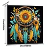 (Pre-Framed)Dreamcatcher-Special Shape Diamond Painting Kit(25x25cm)