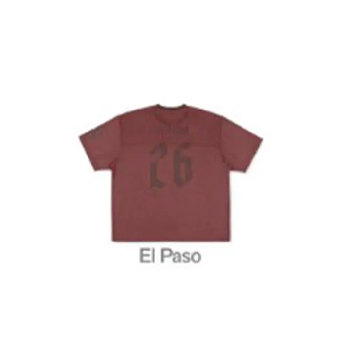 Official BTS Arirang World Tour City Jersey - Burgundy