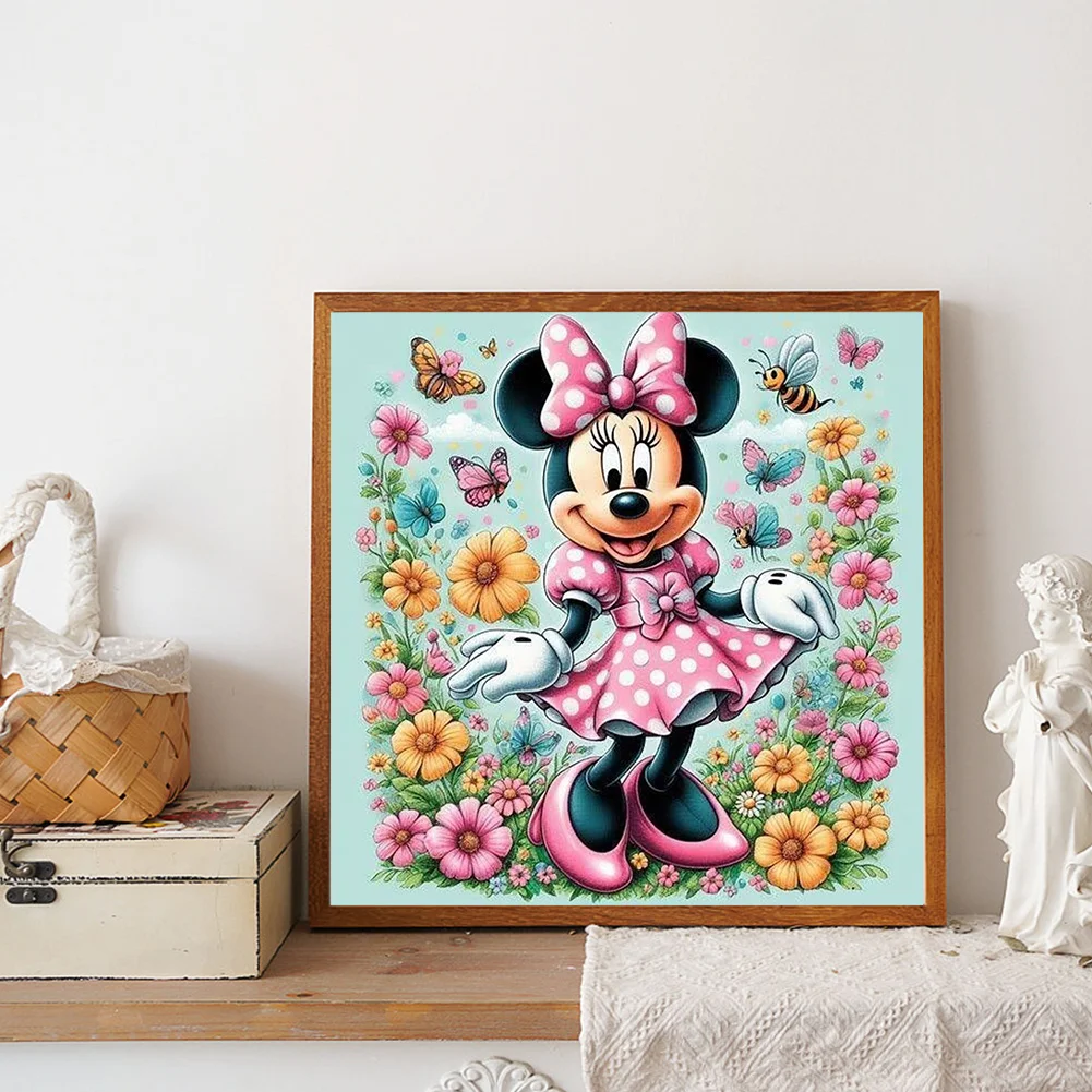 Diamond Painting - Full Round Drill - Mickey Mouse(Canvas|30*30cm)