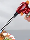 Butane Torch Head Charcoal & Campfire Torch Lighter Reverse Use for BBQ Camping