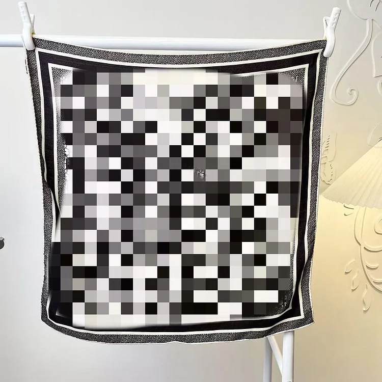 New Square Scarf Tudung Bawal Flower Print Hijab Headscarf Wraps Premium Cotton Voile Soft Square Scarf