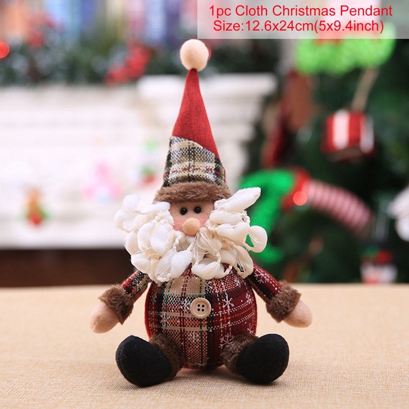 Tegooe Telescopic Plush Reindeer Christmas Decoration - Adjustable Height Holiday Doll