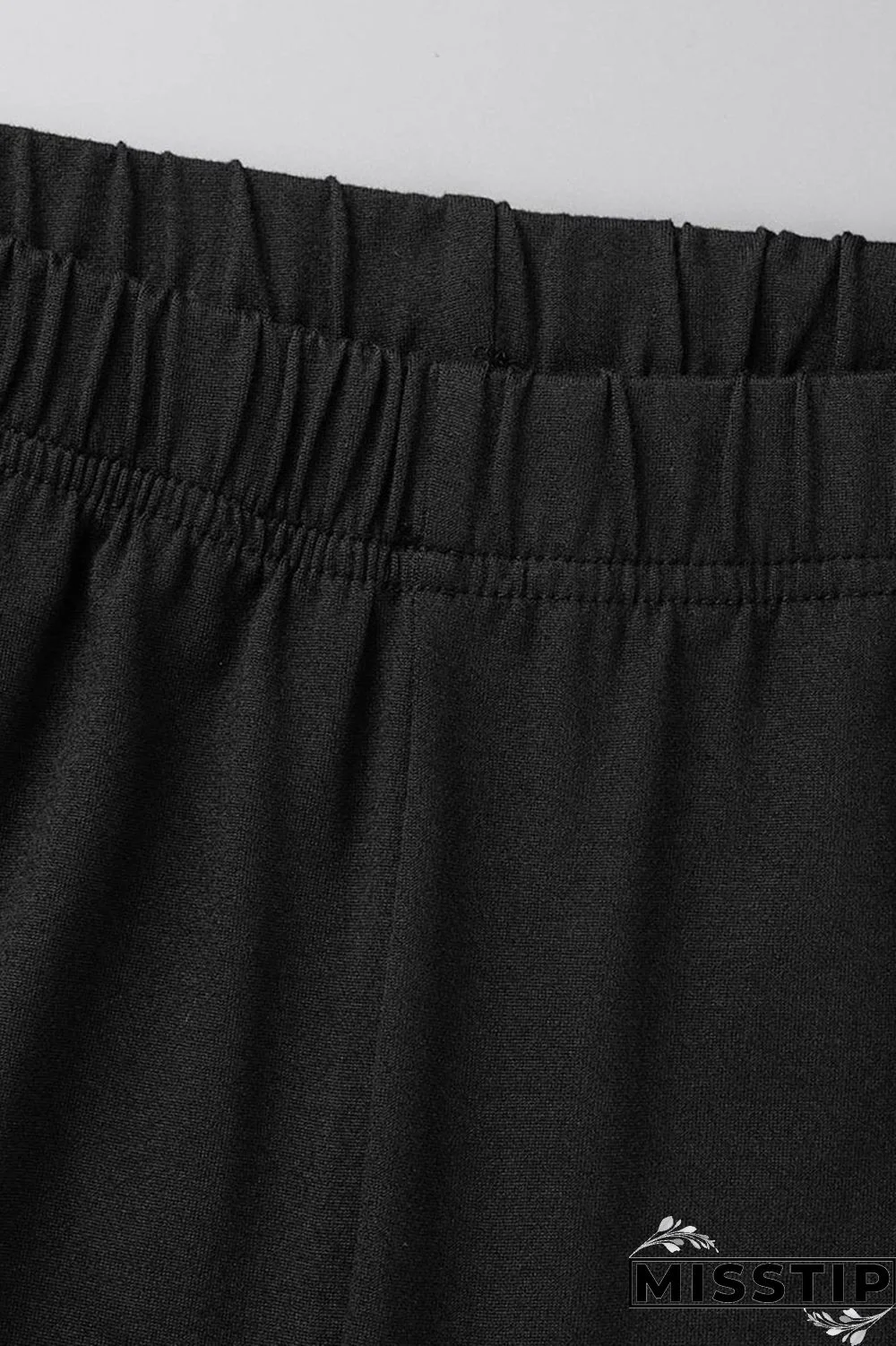 Rose Red Casual Solid Patchwork Slit V Neck Plus Size Two Pieces