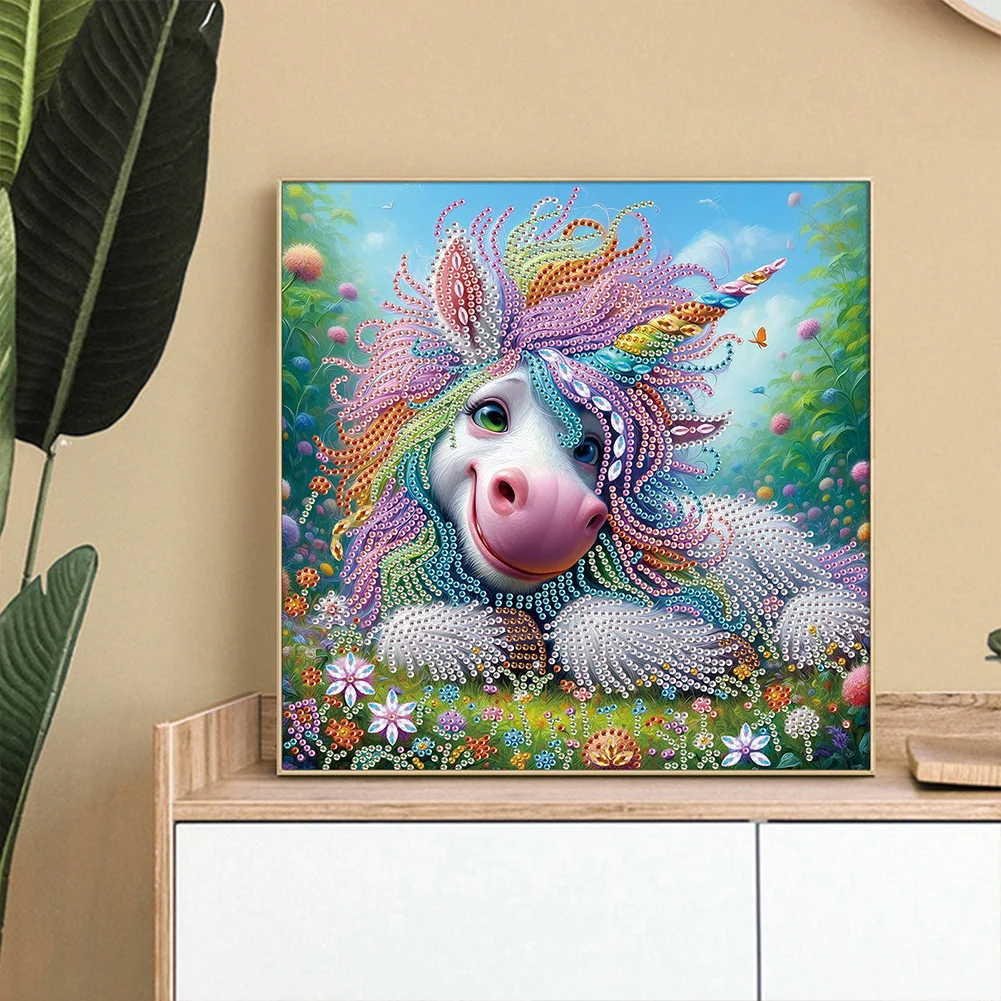 Diamond Painting - Partial Special Shaped Drill - Coffee Flower(Canvas|30*30cm)