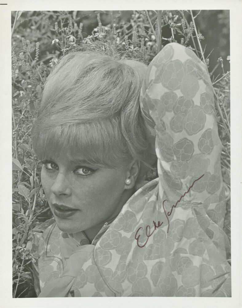 Beautiful ELKE SOMMER Signed Photo Poster painting