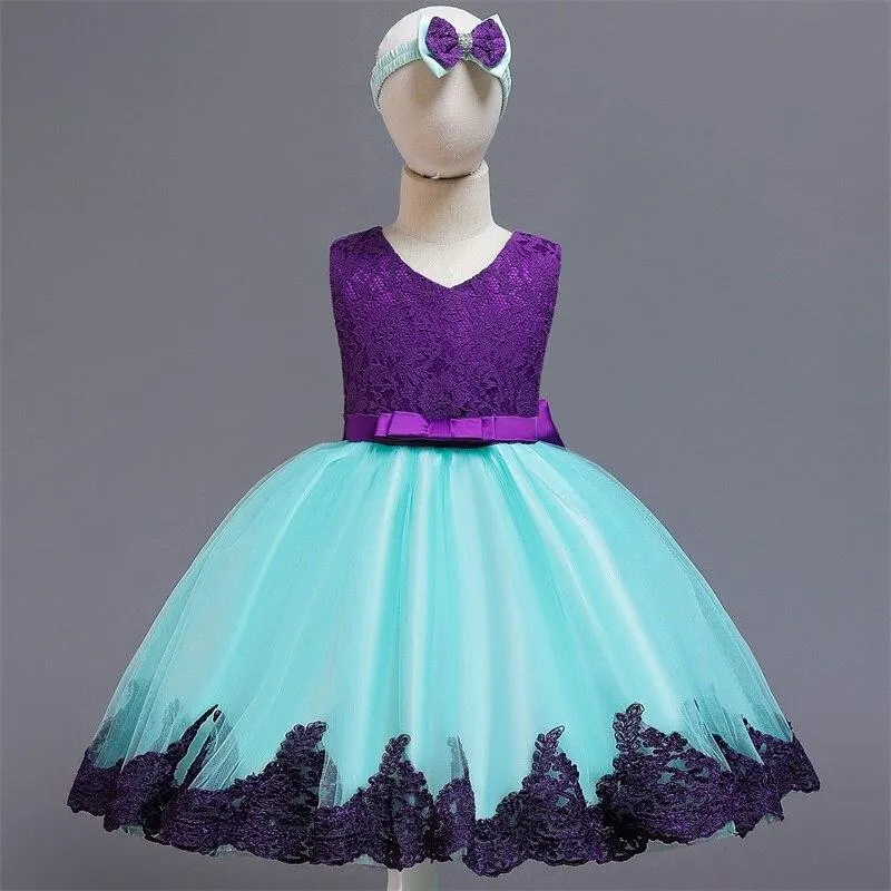 Newborn Baby Girl 1 Year Birthday Dress Tutu First Christmas Party Cute Bow Dress Infant Christening Gown Toddler Girls Clothes