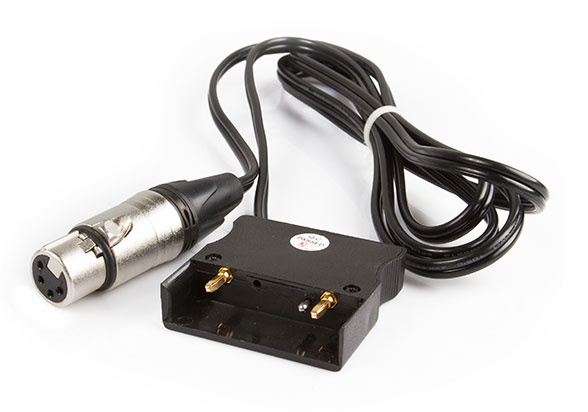 SWIT S-7100A B-STOCK Gold Mount to 4-pin XLR DC Cable