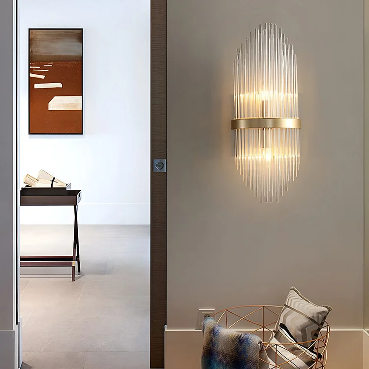 Creative Crystal Warm Light Nordic Wall Lamp Wall Sconce Lighting - Appledas