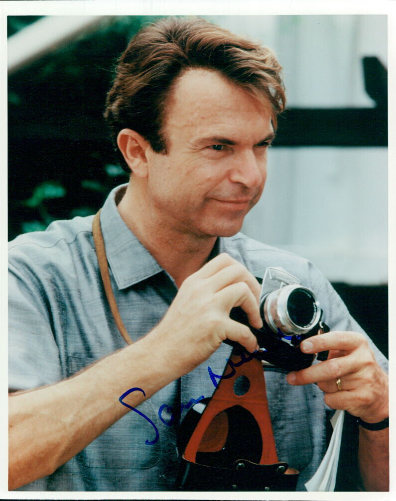 Sam Neill (Jurassic Park) signed 8X10 Photo Poster painting