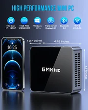 ミニPC GMKtec NucBox M2 Core i7 16GB 512GB Amazon.com: GMKtec Mini Desktop Computer, M3 Intel Core i5