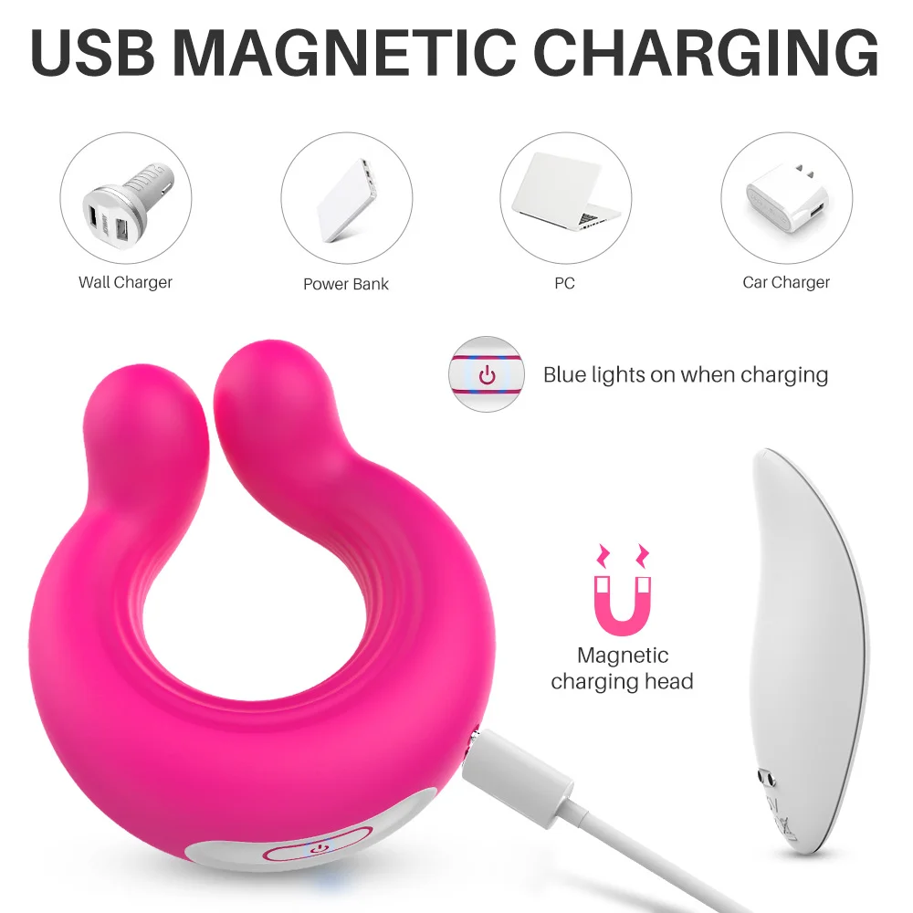 Remote Control Couples Vibrator Rosetoy Official