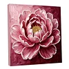 DIY Pearl Painting Peony for Home Wall Decor with Frame(25x25cm)