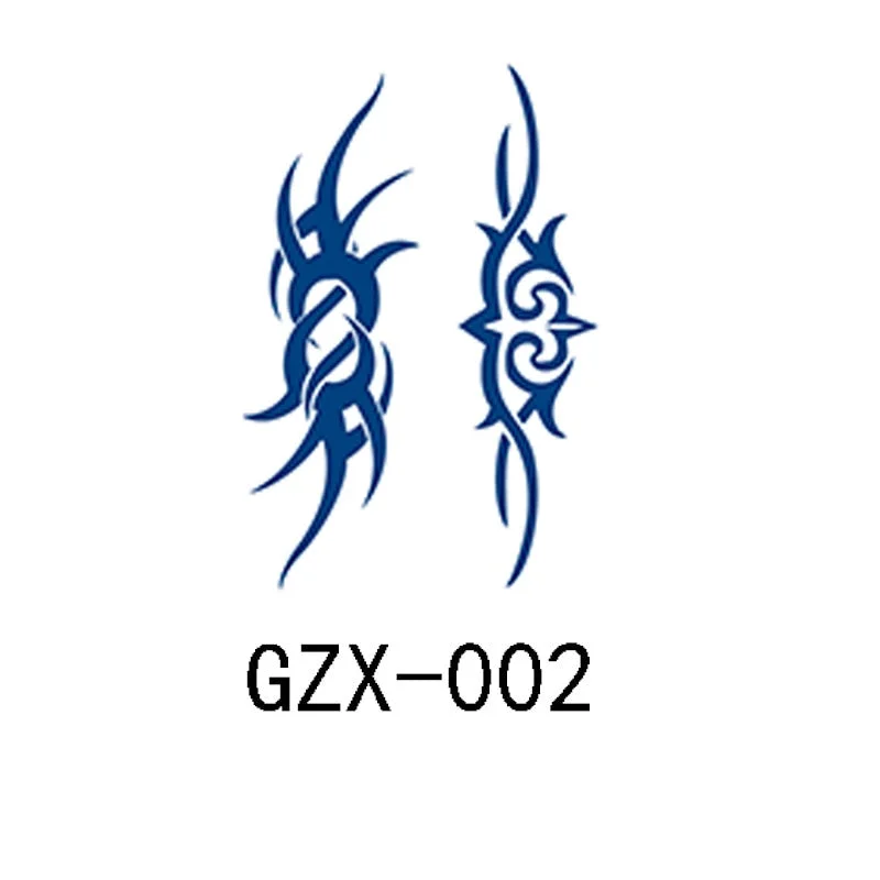 Herbal Semi-Permanent Tattoo Sticker Net Red Tattoo Sticker Waterproof Sweat Lasting Herbal Tattoo Sticker