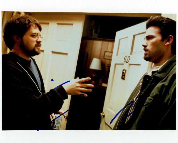 Chasing Amy (Ben Affleck & Kevin Smith) signed 8x10 Photo Poster painting