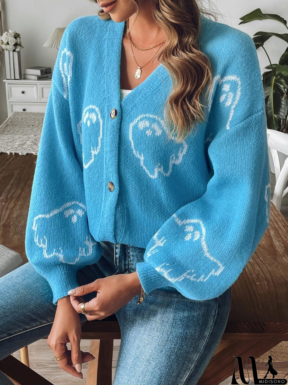 MidiSono - Elegant and Casual Cardigan