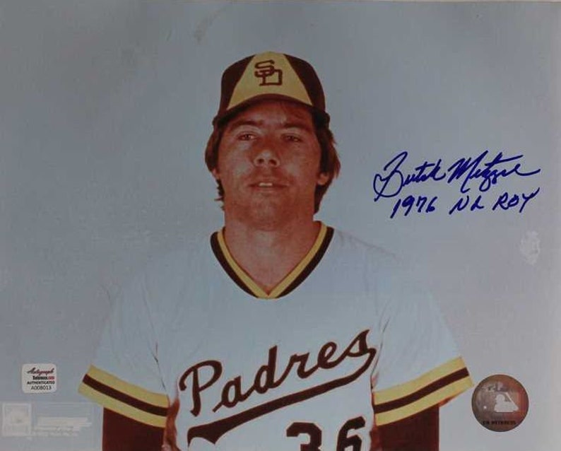 Butch Metzger Signed Autographed 1976 NL ROY