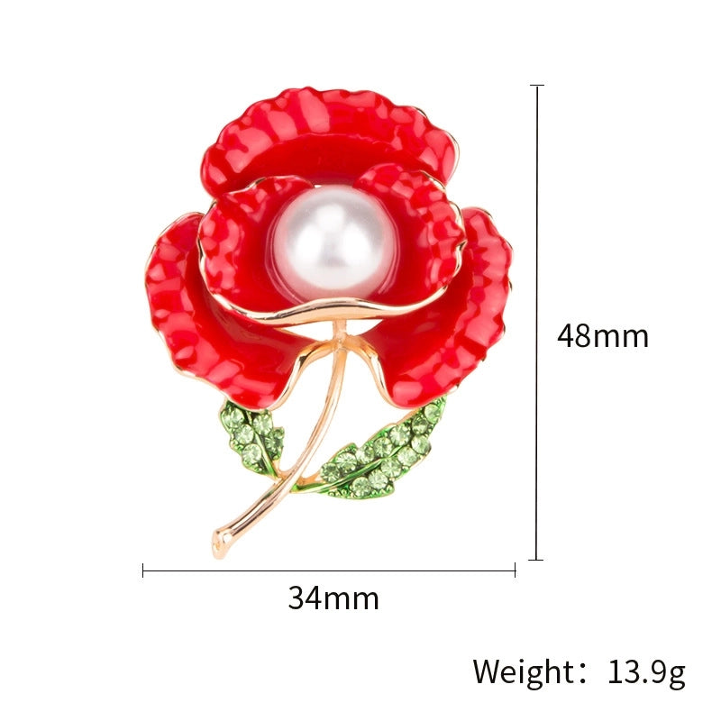 Korean Style Pin Flowers Alloy Women’s Brooches