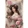(40*60cm)Flower Beauty - Full Round Drill Diamond Painting