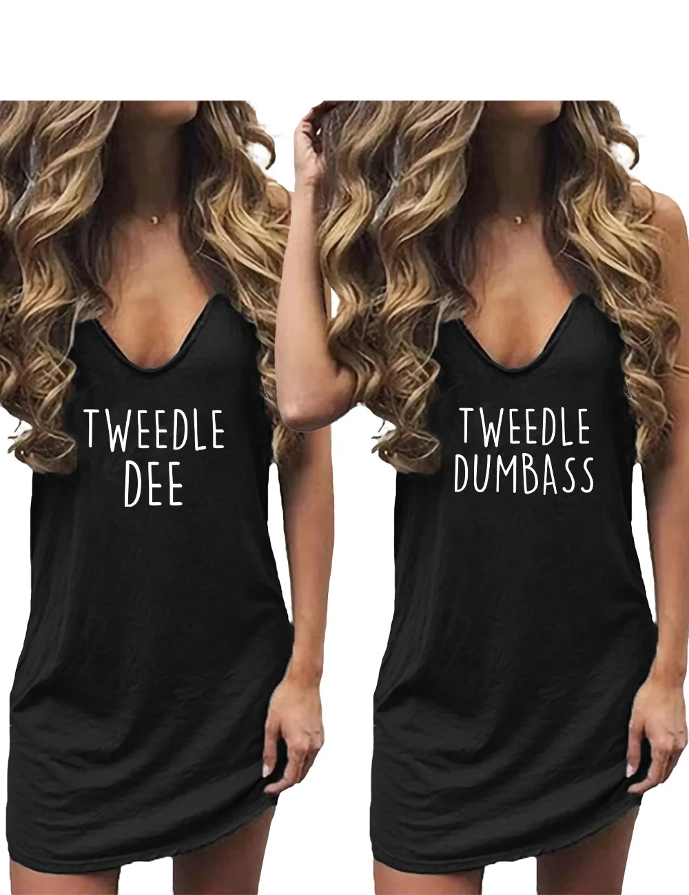 Tweedle Dee/Tweedle Dumbass Mini Dress