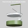Automatic Parrot Bathtub with Circulating Shower System Parrot Bath Shower for African Grey Cockatiel Conure Budgie Lovebird