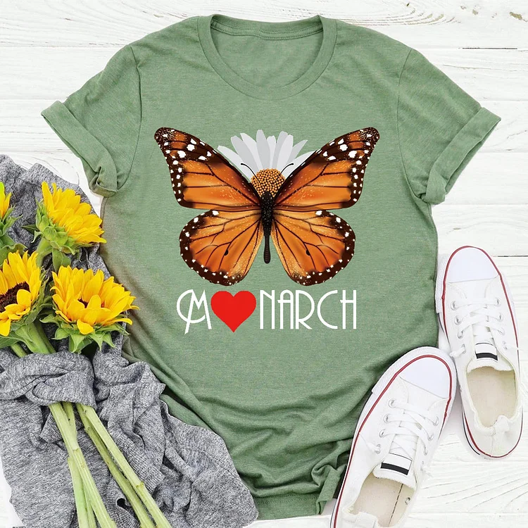 ANB - Monarch Butterfly   T-Shirt Tee-06458