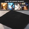 Fireproof Welding Blanket 1800 F Carbon Felt Fire Resistant Mat for Welding