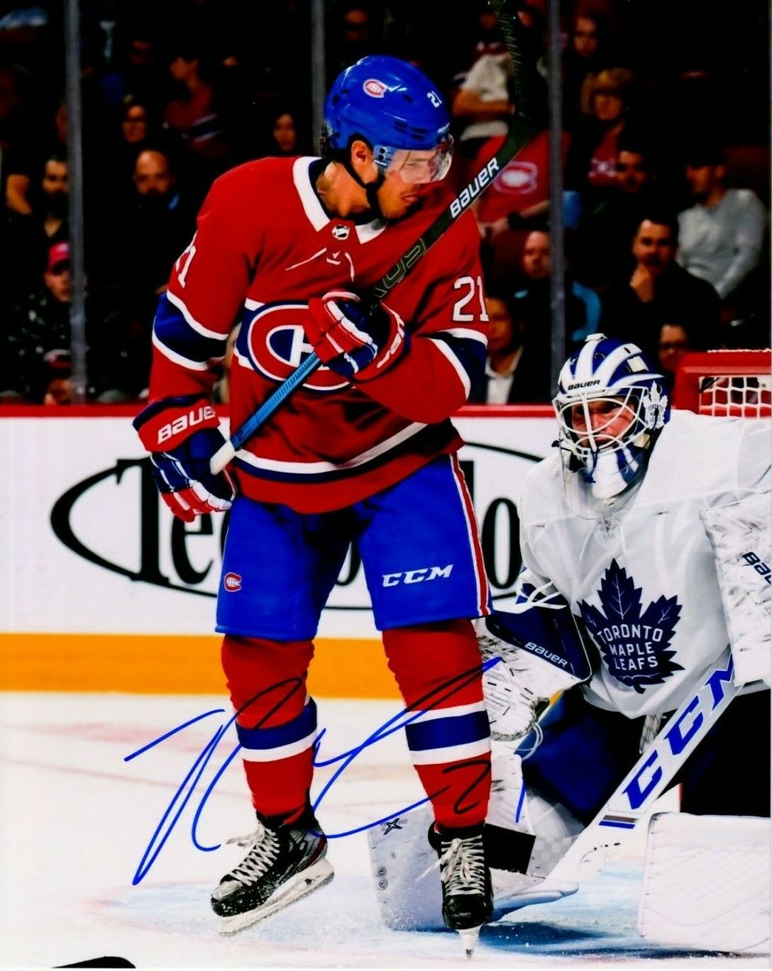 NICK COUSINS autographed SIGNED MONTREAL CANADIENS 8X10 Photo Poster painting