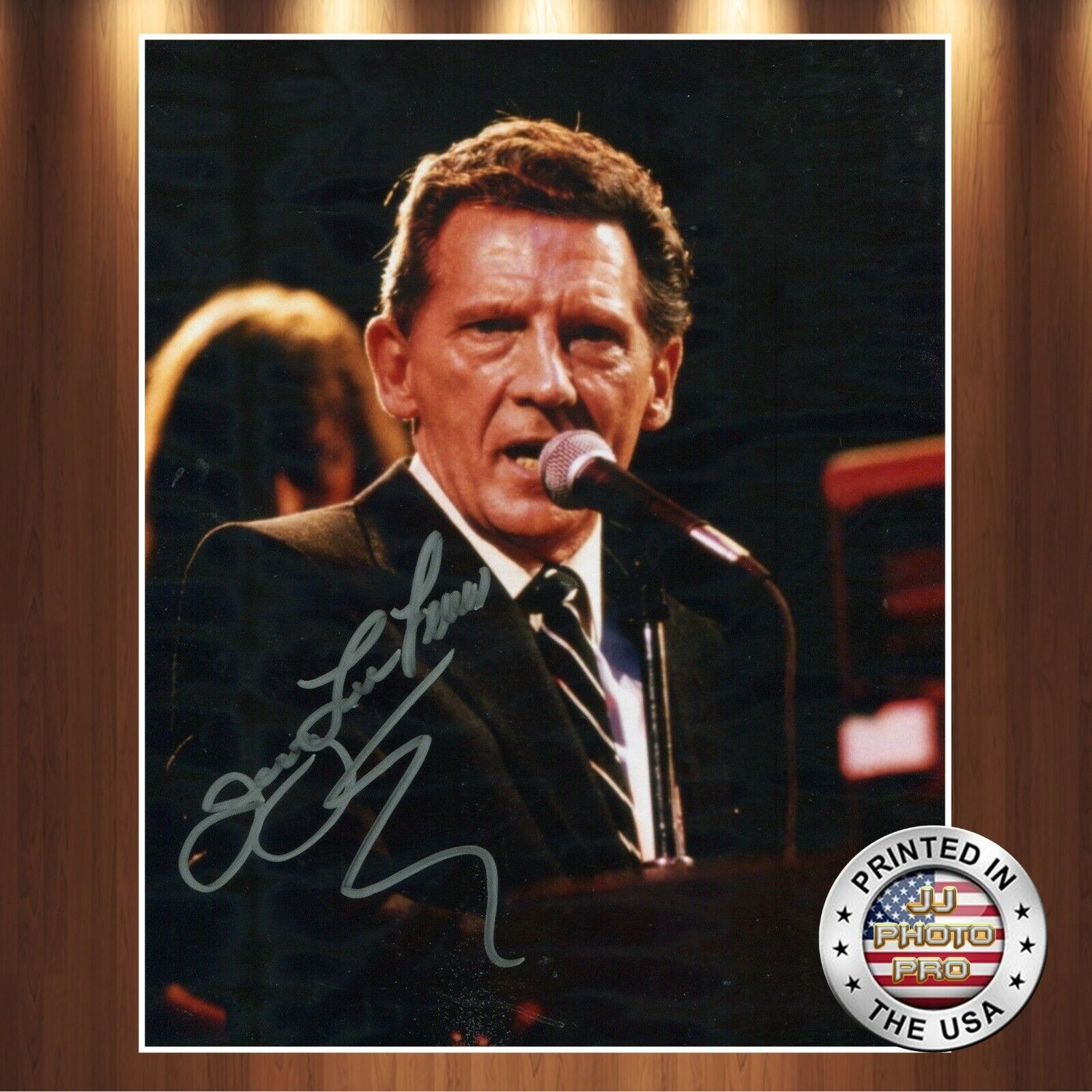 Jerry Lee Lewis Autographed Signed 8x10 Photo Poster painting REPRINT