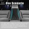 Car Center Console Cover, Universal Leather Waterproof Armrest Seat Box Cover Protector, Comfortable Car Decor Accessories Fit for Most Cars, Vehicles, SUVs-gem green