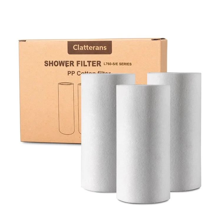 Clatterans 13000 Gallons Shower Filter for Hair & Skin HealthRemoves 99 Chlorine