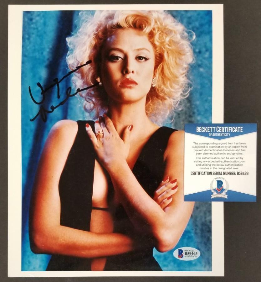 Virginia Madsen signed 8x10 Photo Poster painting Actress Autograph ~ Beckett BAS COA