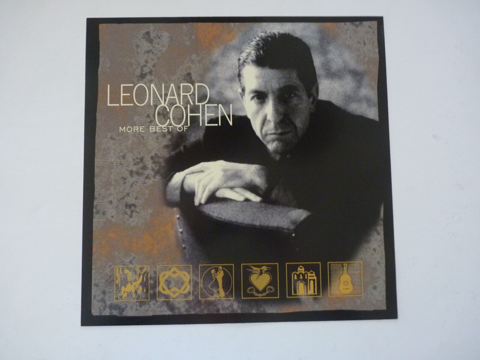 Leonard Cohen Best Of 1997 LP Record Photo Poster painting Flat 12x12 Poster