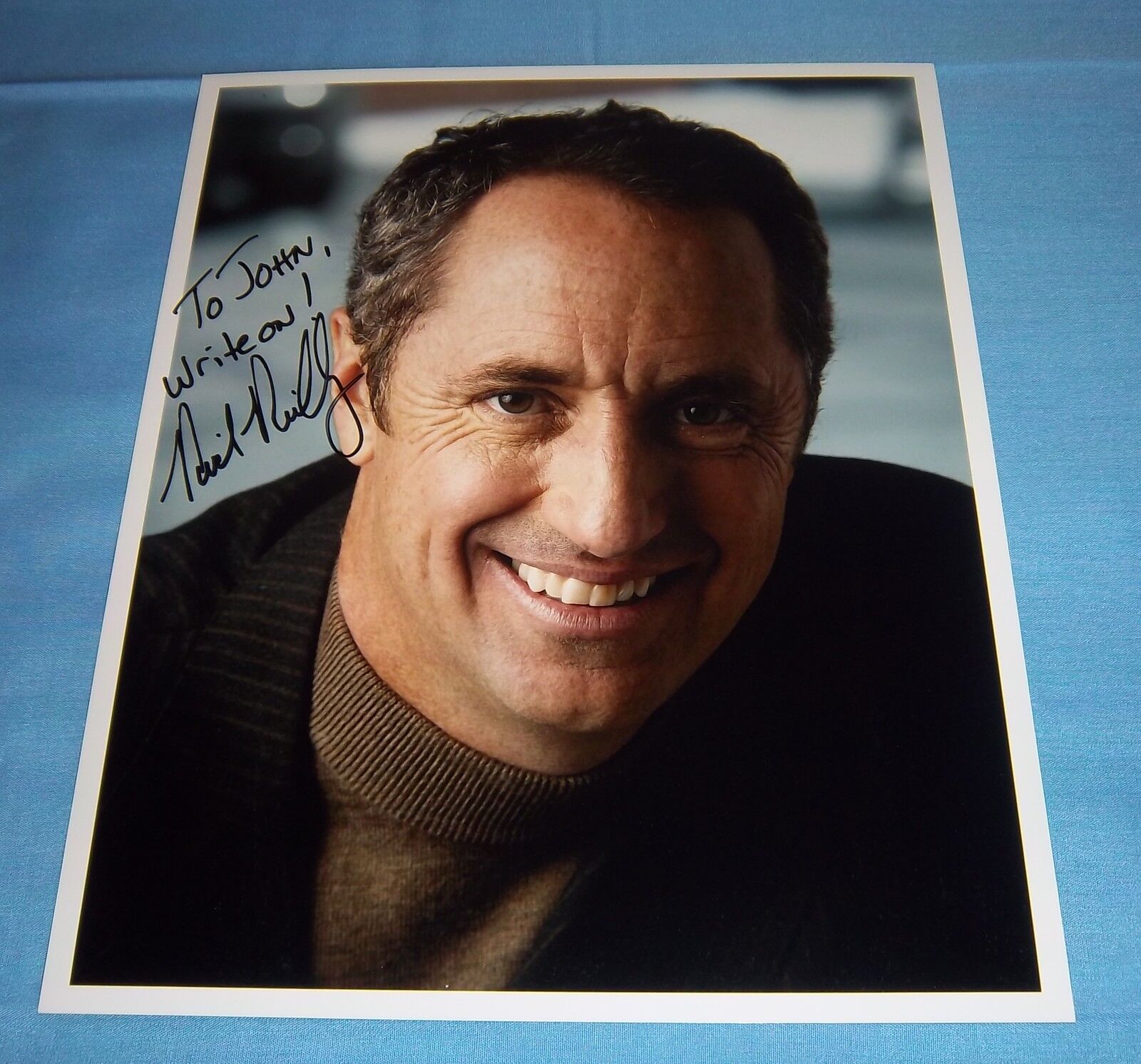 ESPN Rick Reilly Signed Autographed 8x10 Photo Poster painting Columnist Sports Illustrated