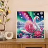 DIY Partial Special Shaped Drill Diamond Painting-Swan
