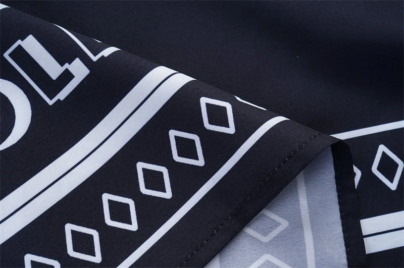 AMIRI 2023 new silk short-sleeved shirt