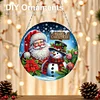Diamond Painting 2D/Flat Christmas endant Wall Door Decoration