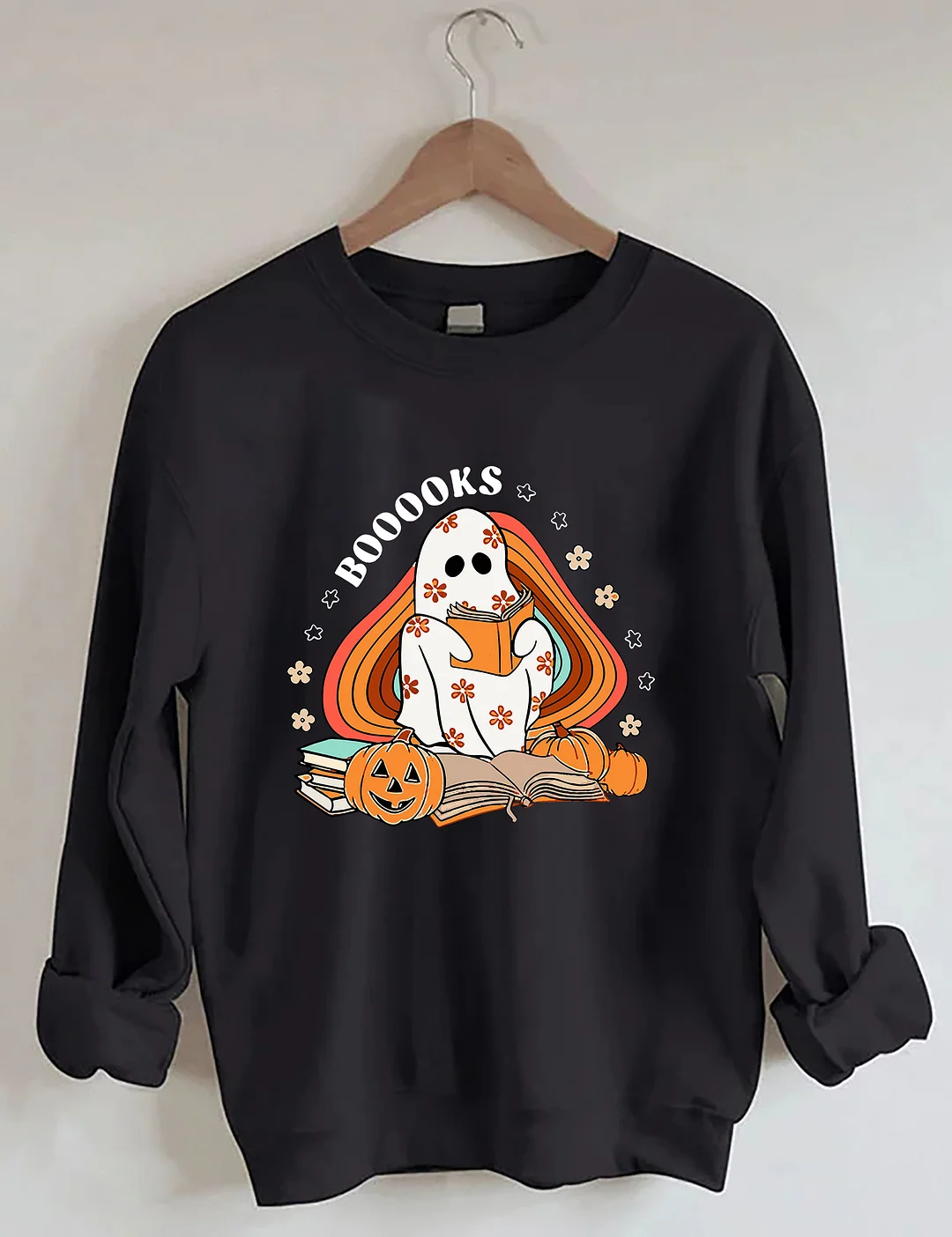 Boooooks Ghost Sweatshirt