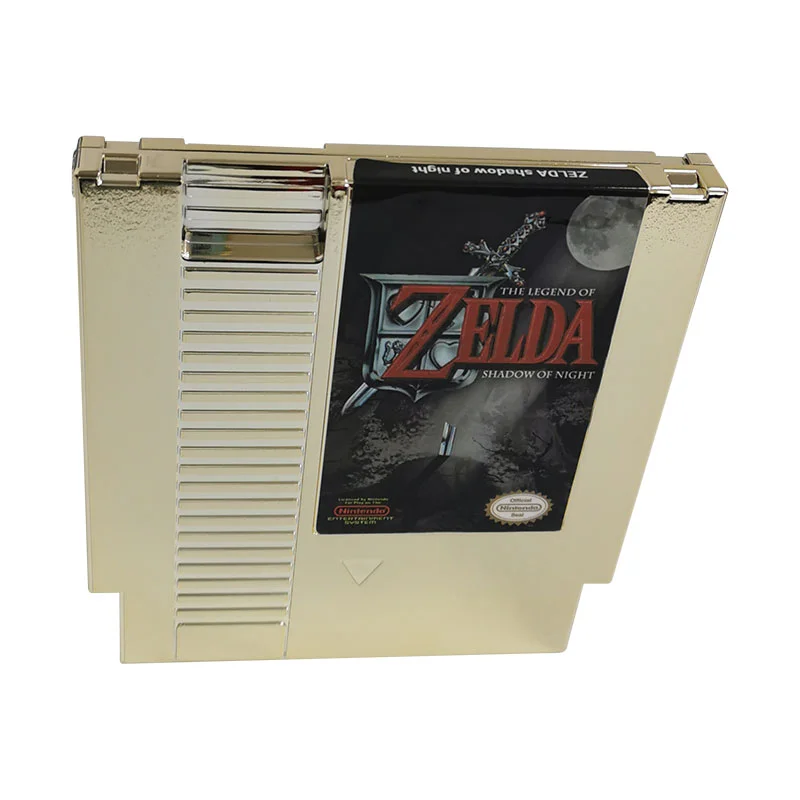 The Legend of Zelda: Shadow of Night Hack of Zelda II: The Adventure of Link For Nintendo NES - 8 Bit Game Cartridge