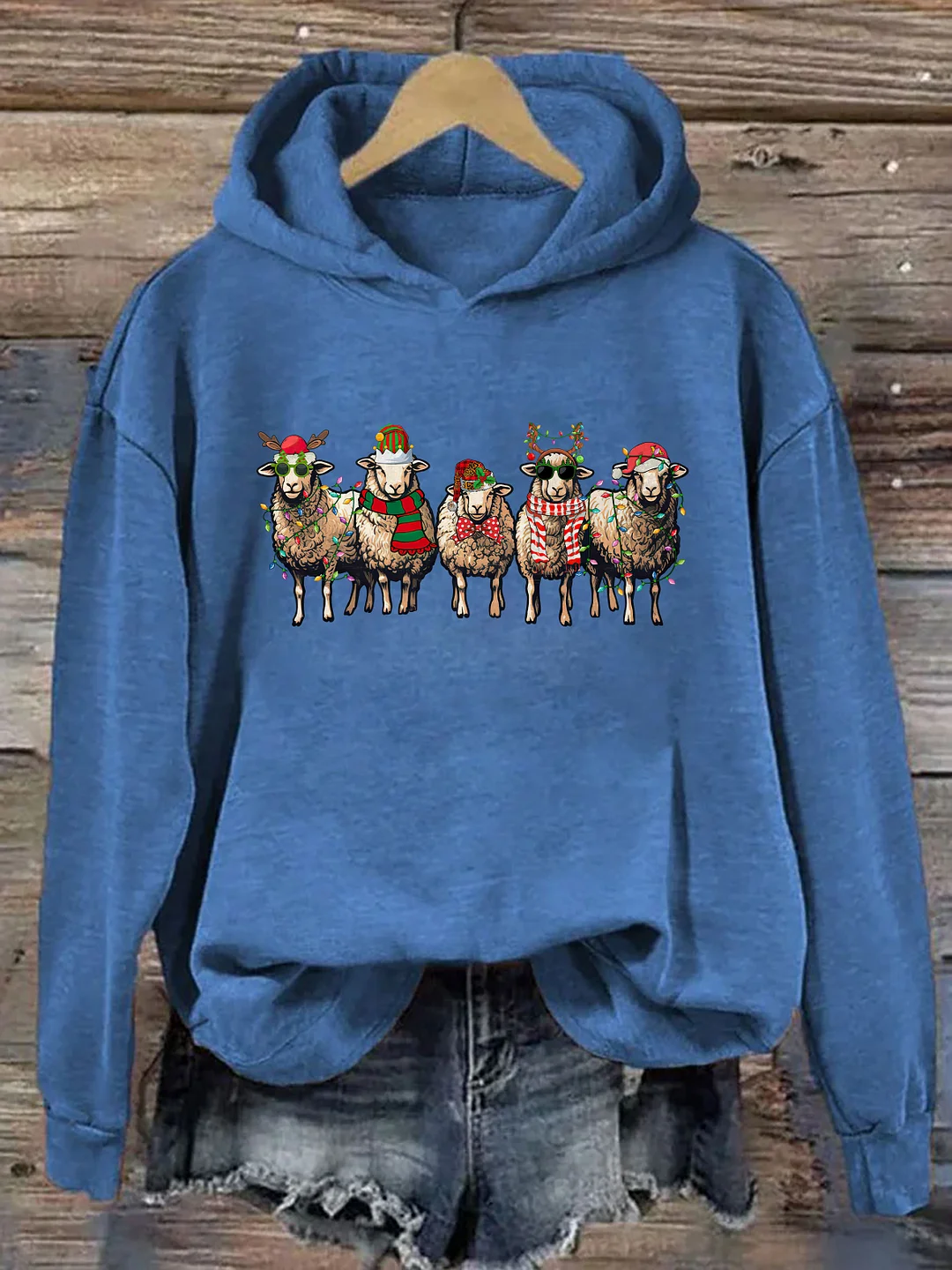 Sheep Christmas Hoodie